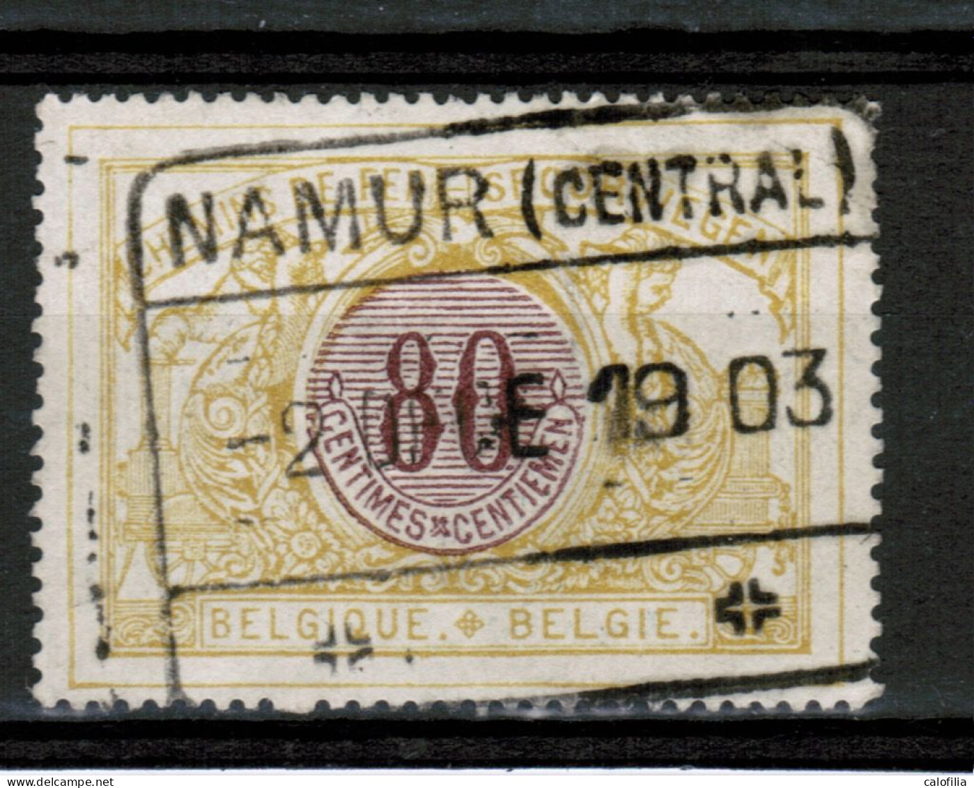 Chemins De Fer TR 39, Obliteration Centrale, NAMUR CENTRAL - Used