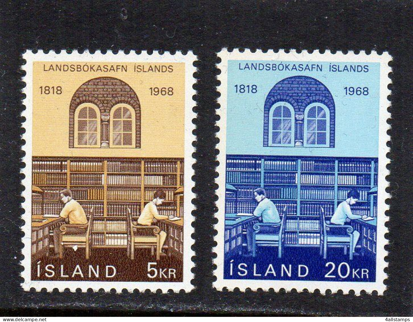 1968 IJsland Yv N°377/378 : ** - MNH - NEUF - POSTFRISCH - POSTFRIS - Ongebruikt