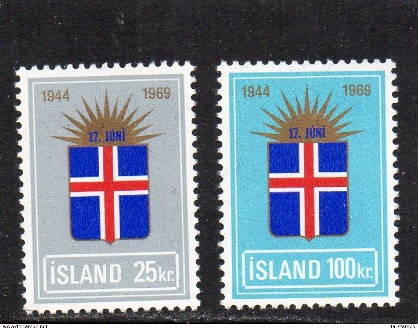 1969 IJsland Yv N° 385/386 : ** - MNH - NEUF - POSTFRISCH - POSTFRIS - Ongebruikt
