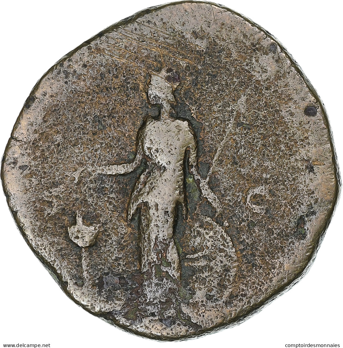 Commode, Sesterce, 179, Rome, Bronze, TB, RIC:1599 - La Dinastía Antonina (96 / 192)