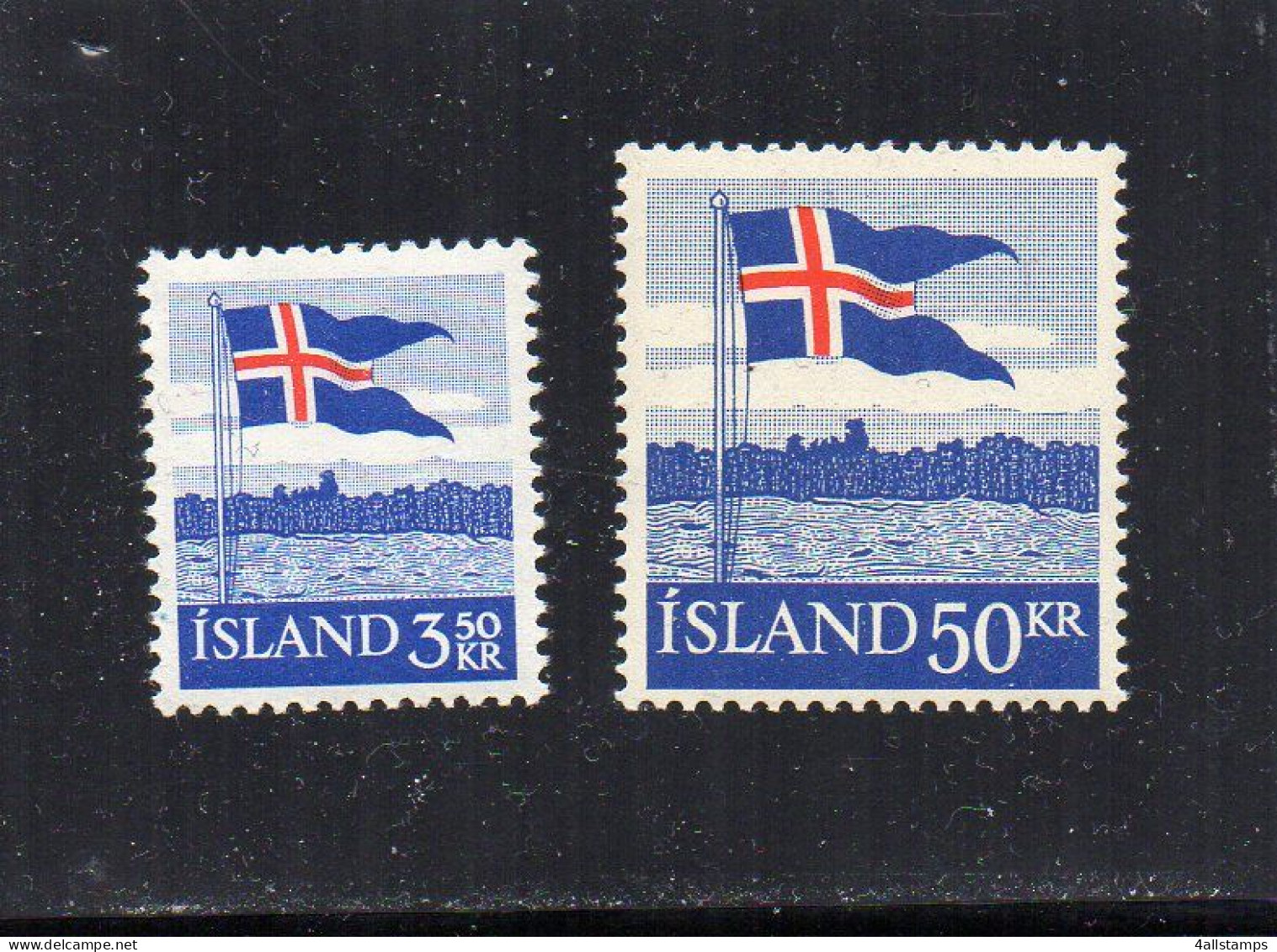 1958 IJsland Yv N° 286/287 : ** - MNH - NEUF - POSTFRISCH - POSTFRIS - Ungebraucht