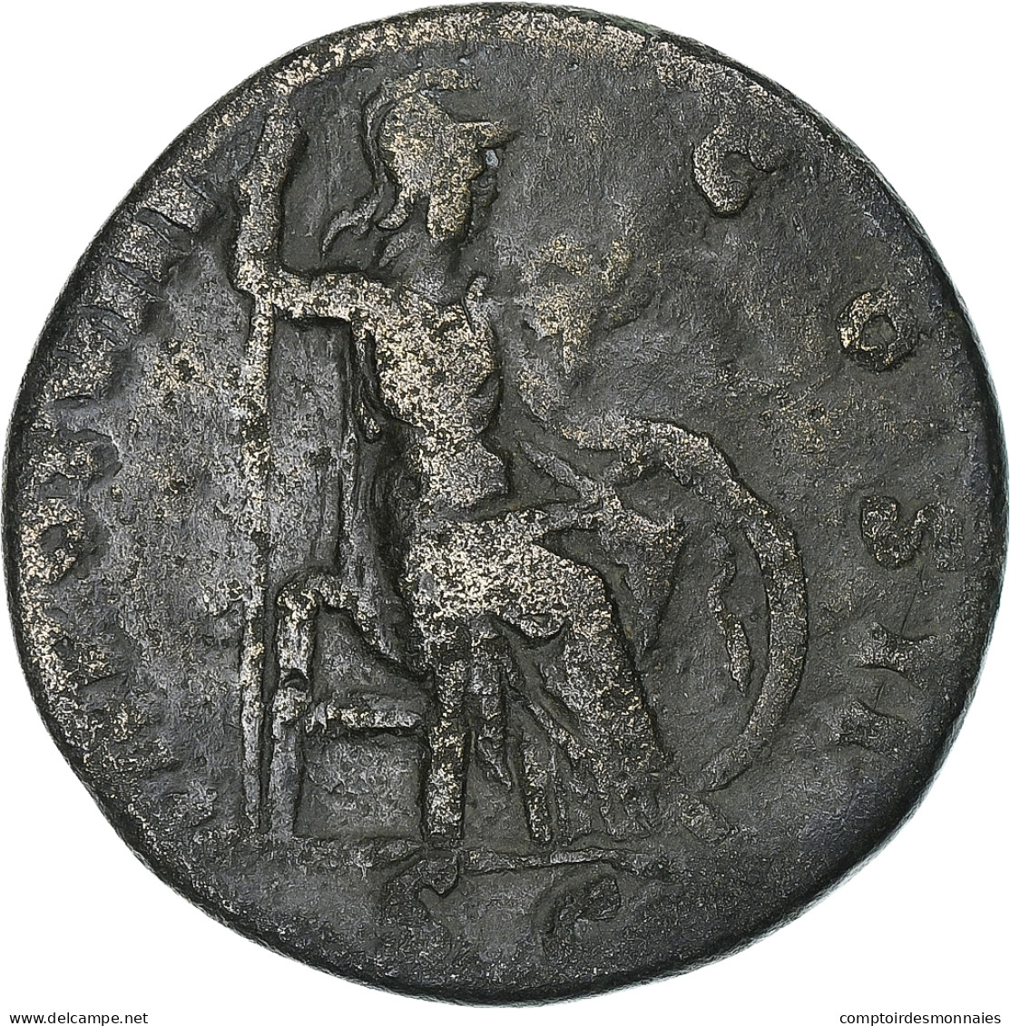 Marc Aurèle, Dupondius, 153-154, Rome, Très Rare, Bronze, TB+, RIC:1318 - Les Antonins (96 à 192)