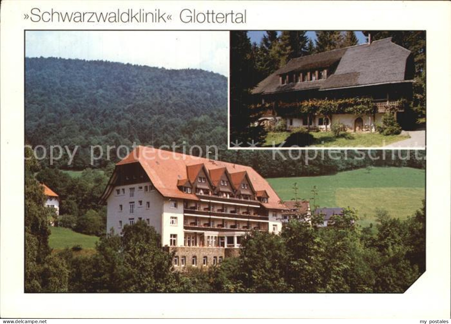 72484019 Glottertal Schwarzwaldklinik Glottertal Kurklinik Glotterbad Drehort Fe - Glottertal