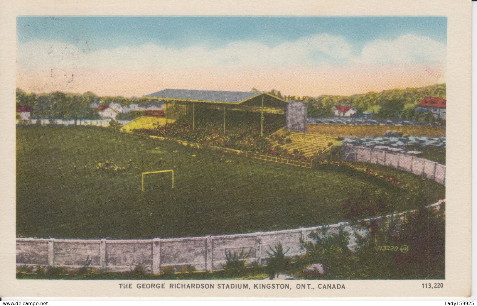 The George Richardson Stadium Kingston Ontario Canada Stade Football Canadian Animation 2scans - Kingston