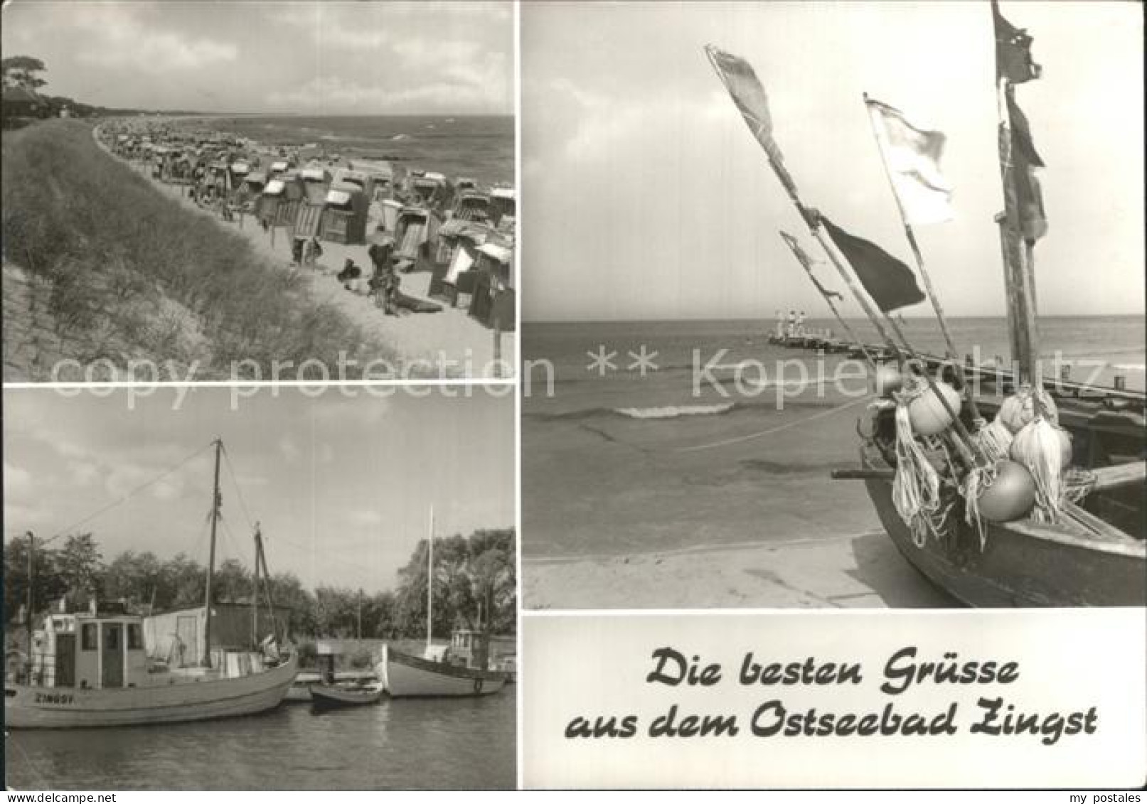 72328343 Zingst Ostseebad Strand Fischkutter Zingst - Zingst