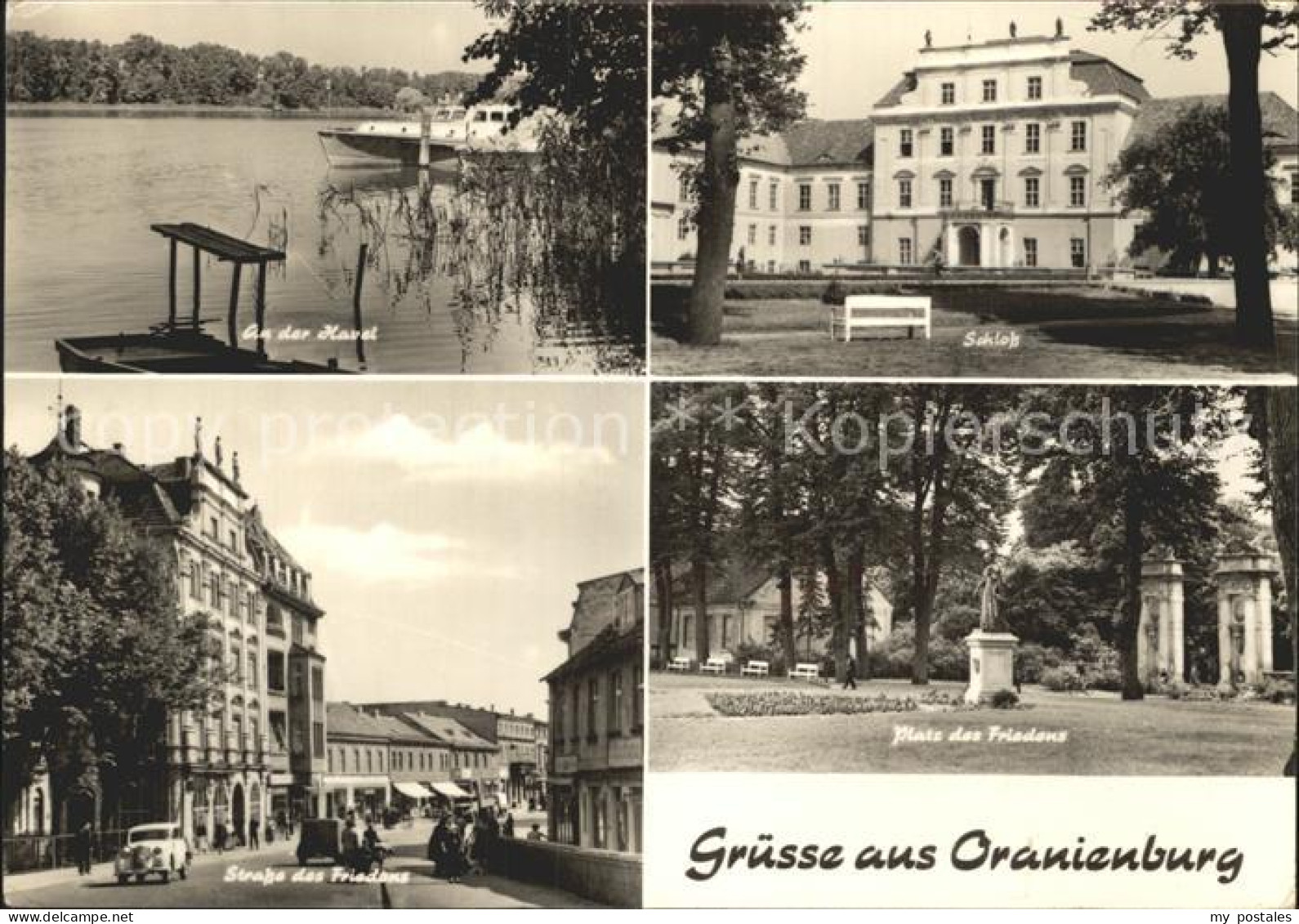 72328187 Oranienburg Havel Schloss Platz Des Friedens Denkmal Strasse Des Friede - Oranienburg