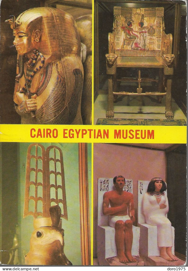 EGYPT - The Egyptian Museum Cairo - Used Postcard - Musées