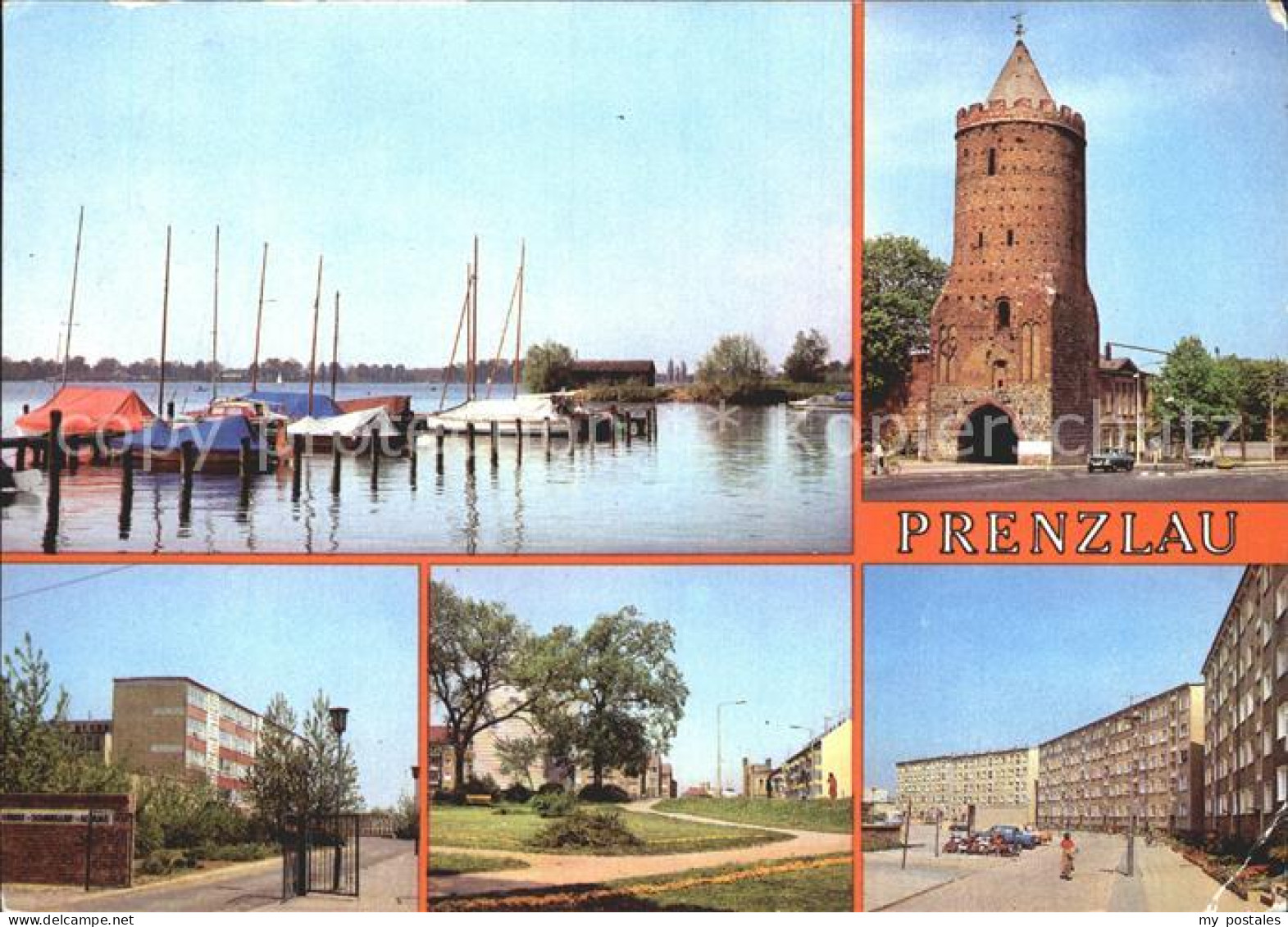 72328083 Prenzlau Bootshafen Uckersee Blindower Tor Prenzlau - Prenzlau