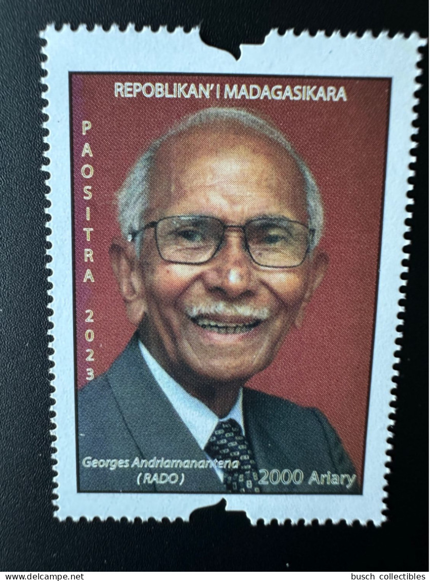 Madagascar Madagaskar 2023 Mi. ? Georges Andriamanantena Dit Rado Journaliste écrivain Poète - Madagascar (1960-...)