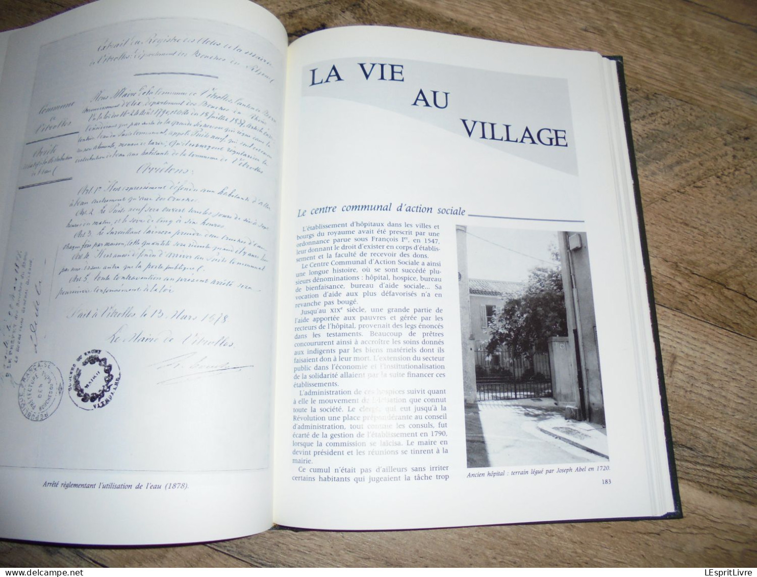 REGARDS SUR VITROLLES Régionalisme Vie Rurale Histoire Fête Démographie Château Place Eglise Mairie Usine SNIAS Avion