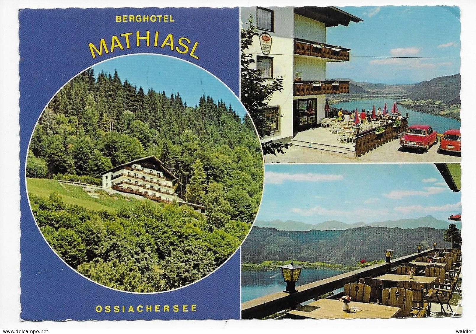 9551  BODENDORF AM OSSIACHERSEE  --  BERGHOTEL  MATHIASL - Ossiachersee-Orte
