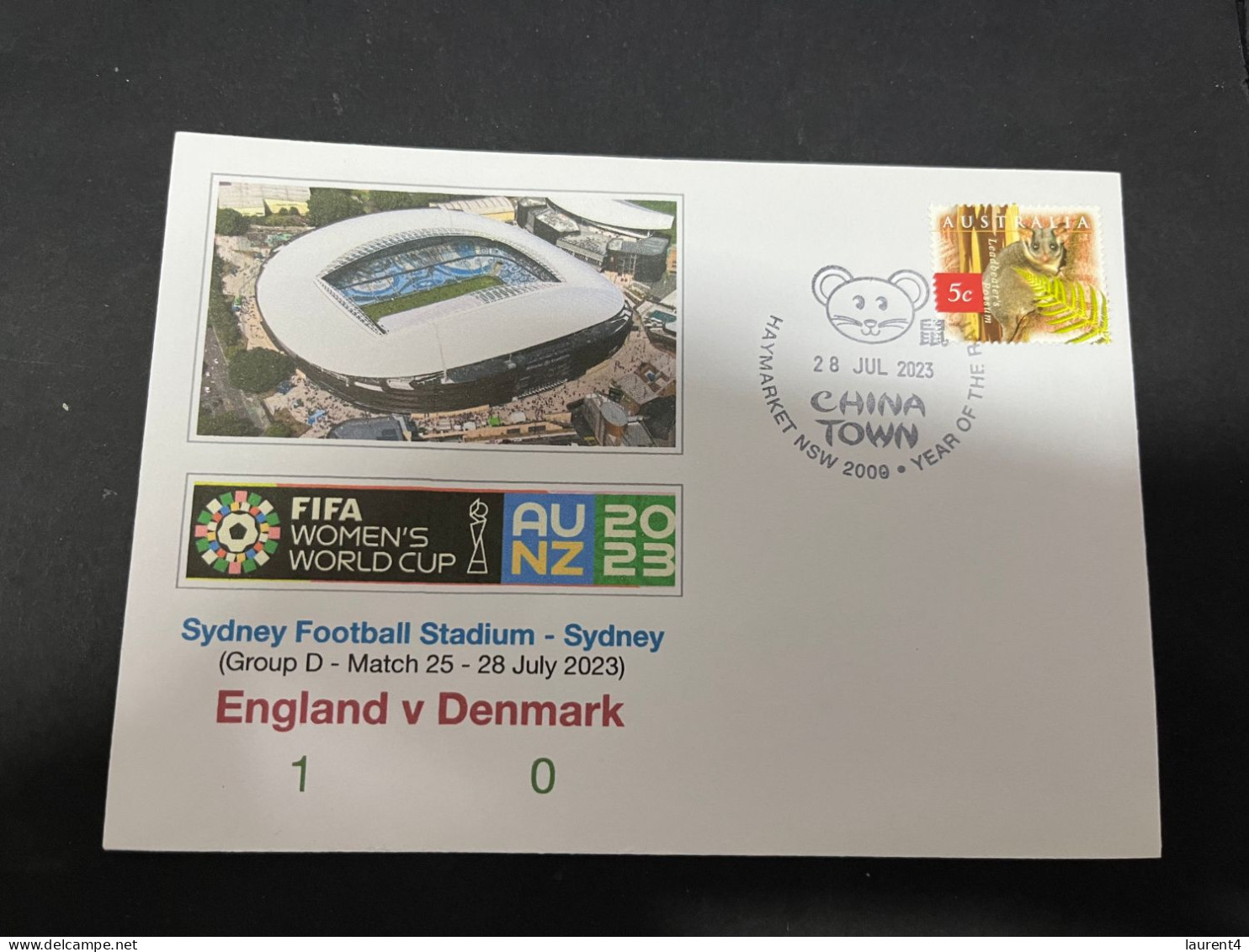 18-2-2024 (4 X 34)  4 Covers - FIFA Women's Football World Cup 2023 - Denmark Matches - Sonstige & Ohne Zuordnung
