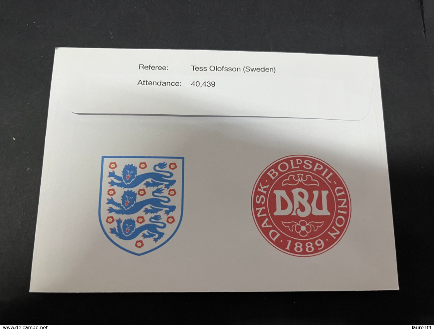 18-2-2024 (4 X 34)  4 Covers - FIFA Women's Football World Cup 2023 - Denmark Matches - Other & Unclassified