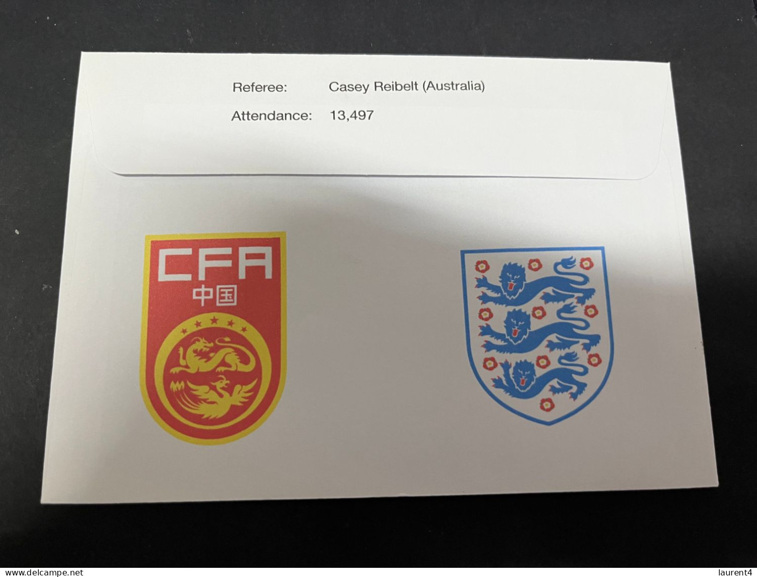 18-2-2024 (4 X 34)  6 Covers - FIFA Women's Football World Cup 2023 - England Matches - Other & Unclassified