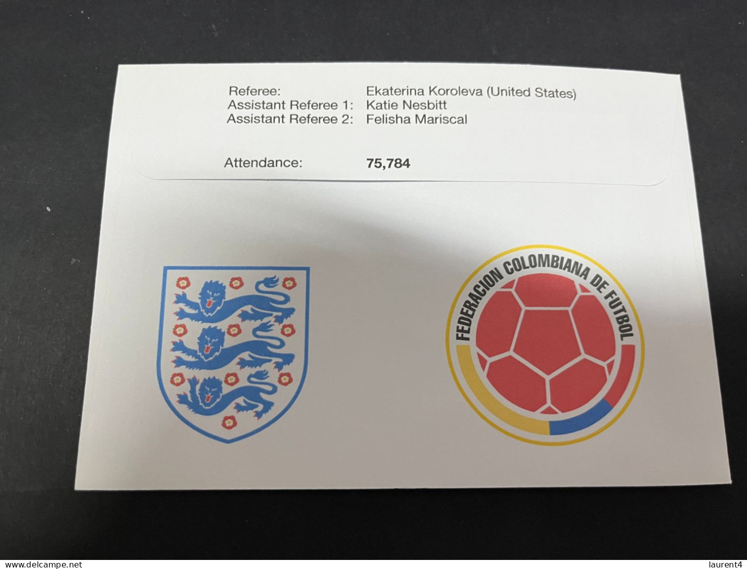 18-2-2024 (4 X 34)  6 covers - FIFA Women's Football World Cup 2023 - England matches