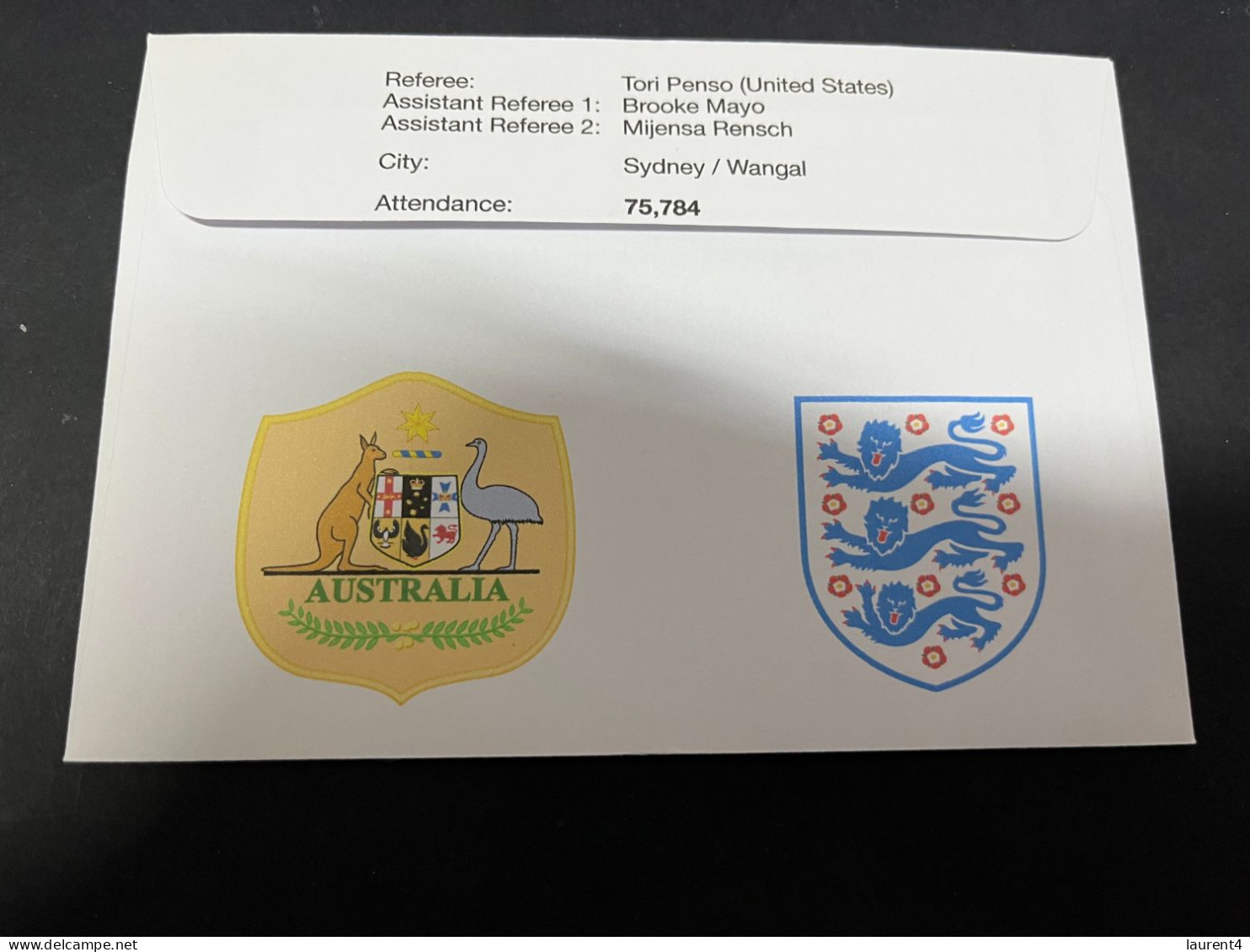 18-2-2024 (4 X 34)  6 covers - FIFA Women's Football World Cup 2023 - England matches