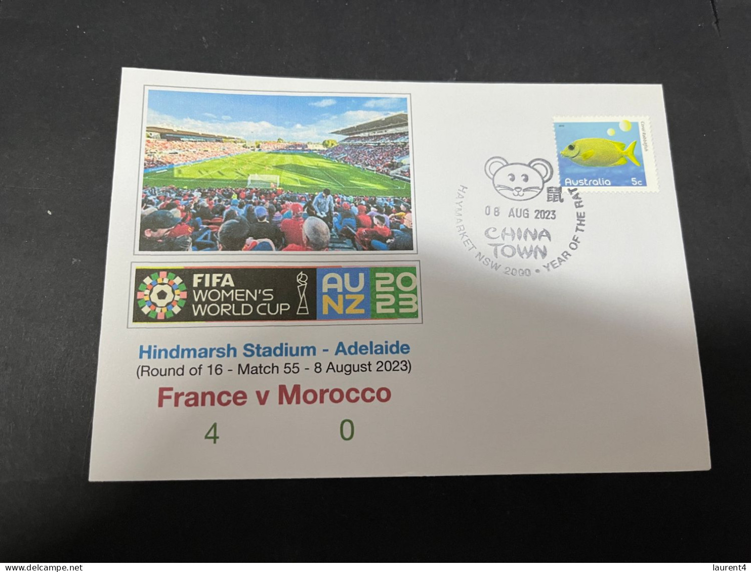 18-2-2024 (4 X 34)  5 covers - FIFA Women's Football World Cup 2023 - France matches