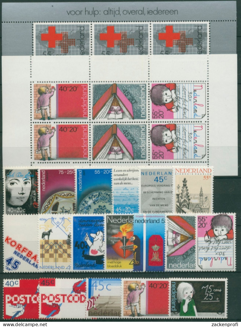 Niederlande Kompletter Jahrgang 1978 Postfrisch (SG30771) - Volledig Jaar