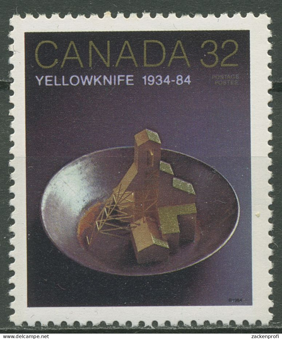 Kanada 1984 50 Jahre Stadt Yellowknife Goldmine 903 Postfrisch - Unused Stamps