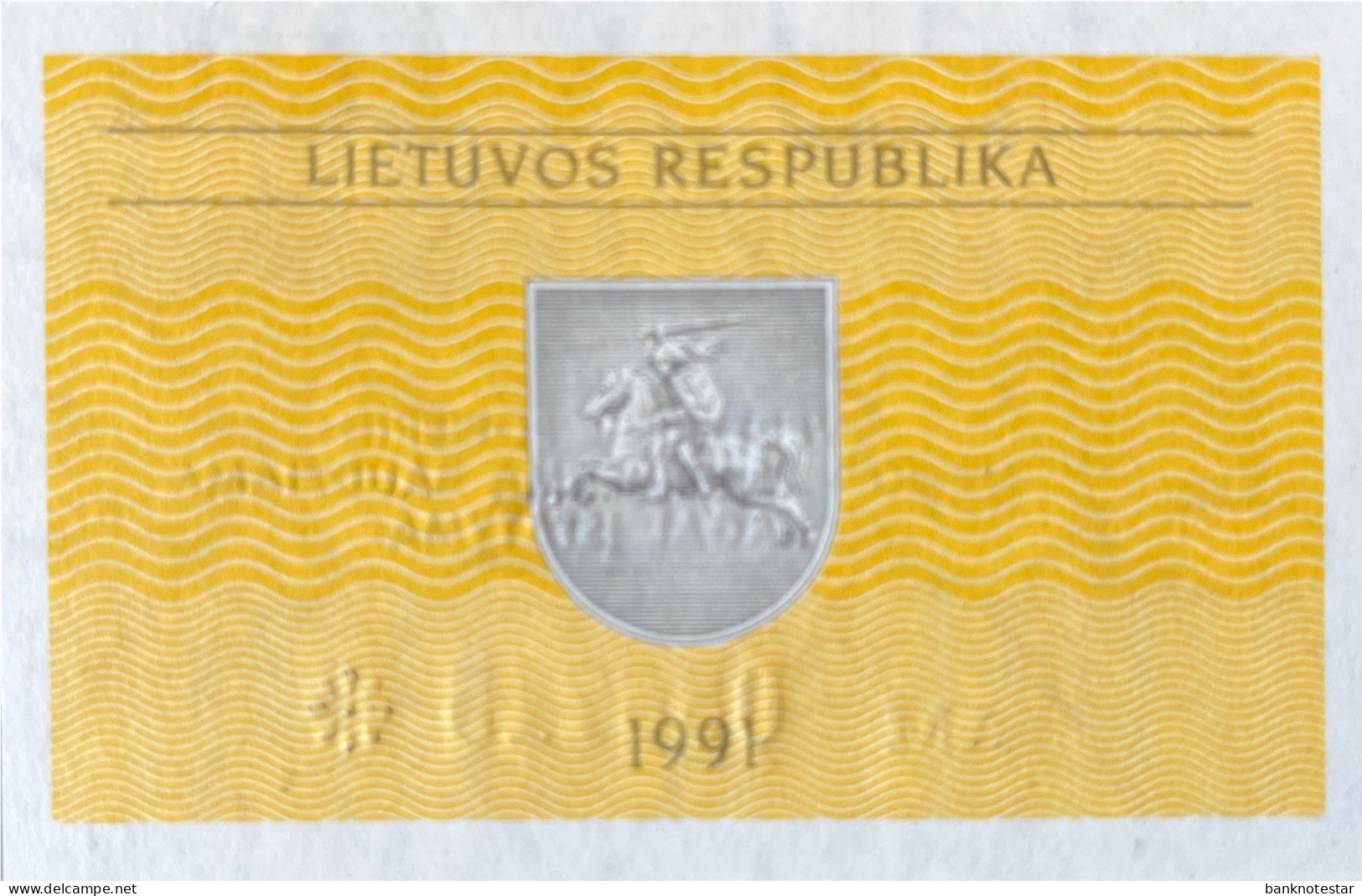 Lithuania 0.20 Talonas, P-30 (1991) - UNC - Lituanie