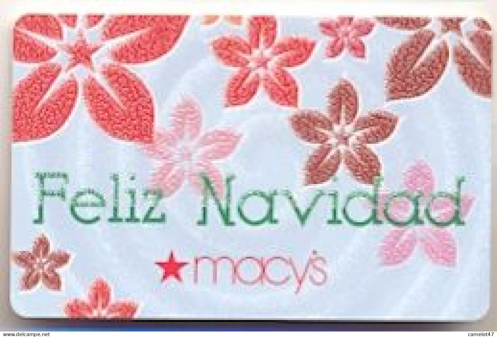 Macy's, U.S.A., Carte Cadeau Pour Collection, Sans Valeur # Macys-130 - Treuekarten