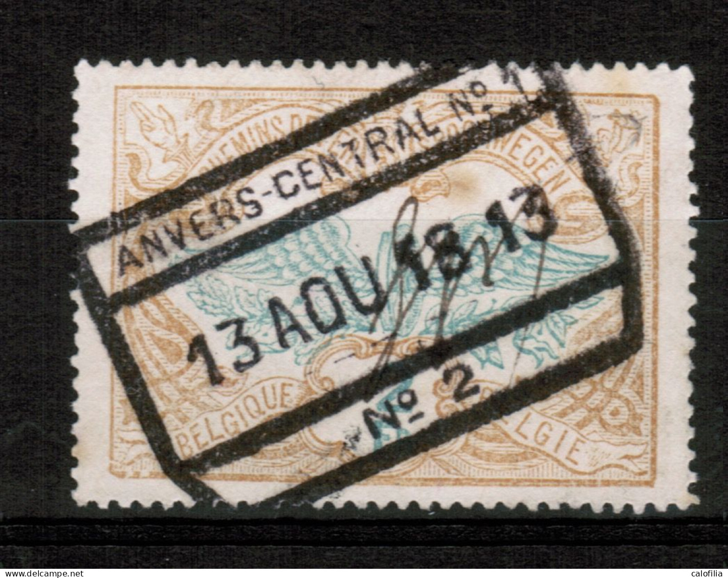 Chemins De Fer TR 43, Obliteration Centrale, ANVERS CENTRAL 1/2 - Used