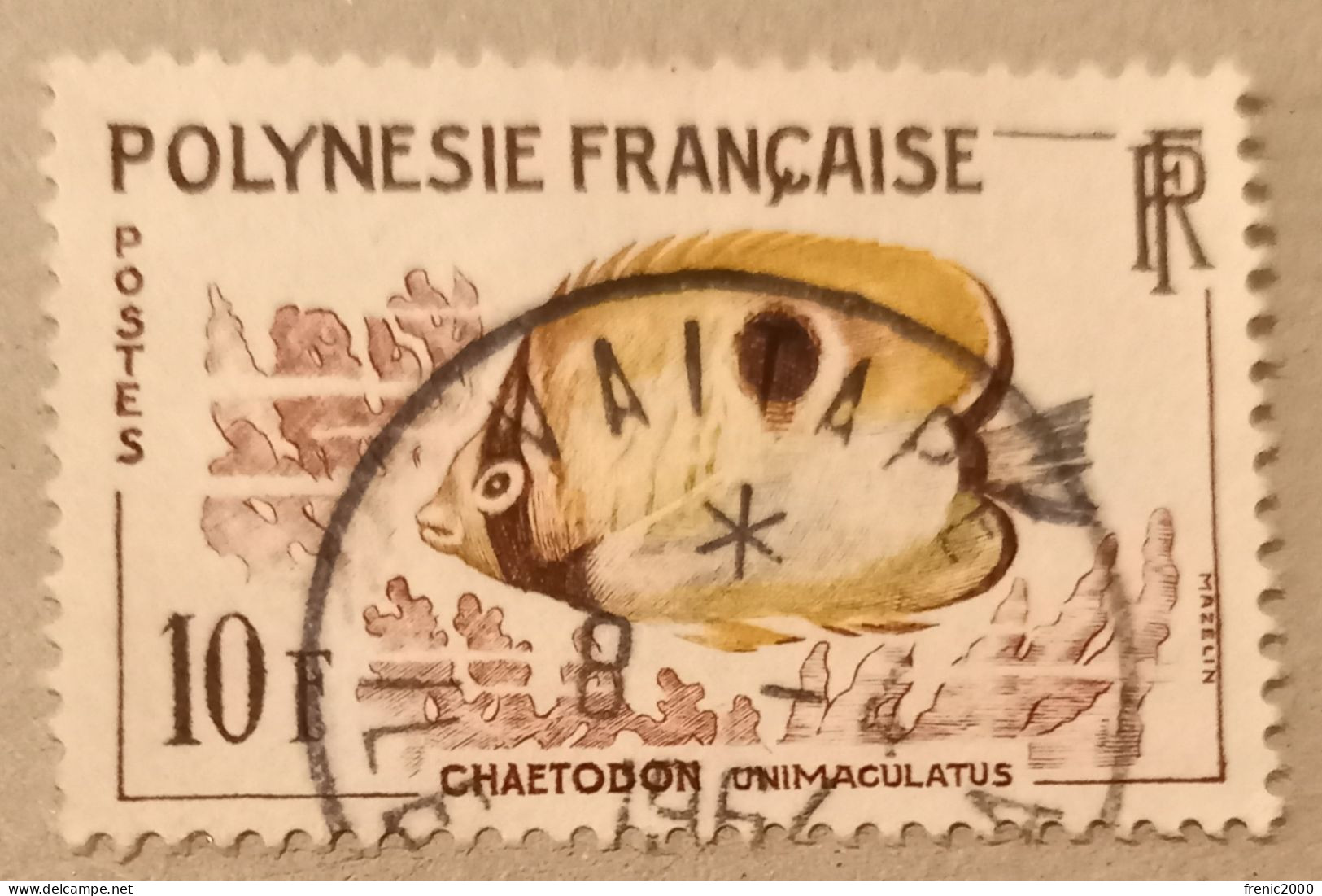 TC 071 - Polynésie Française N°19 - Usados