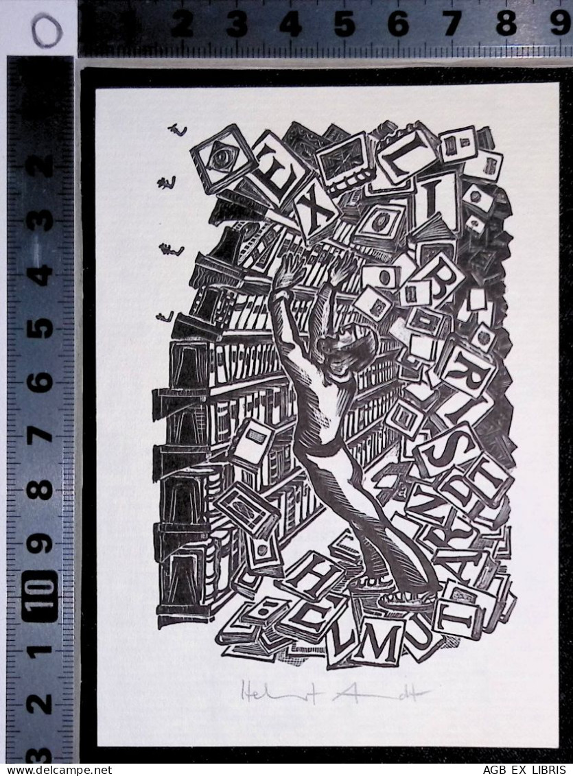 EX LIBRIS HELMUT ARNDT Per IPSE FECIT L27b-F01 #1 - Exlibris