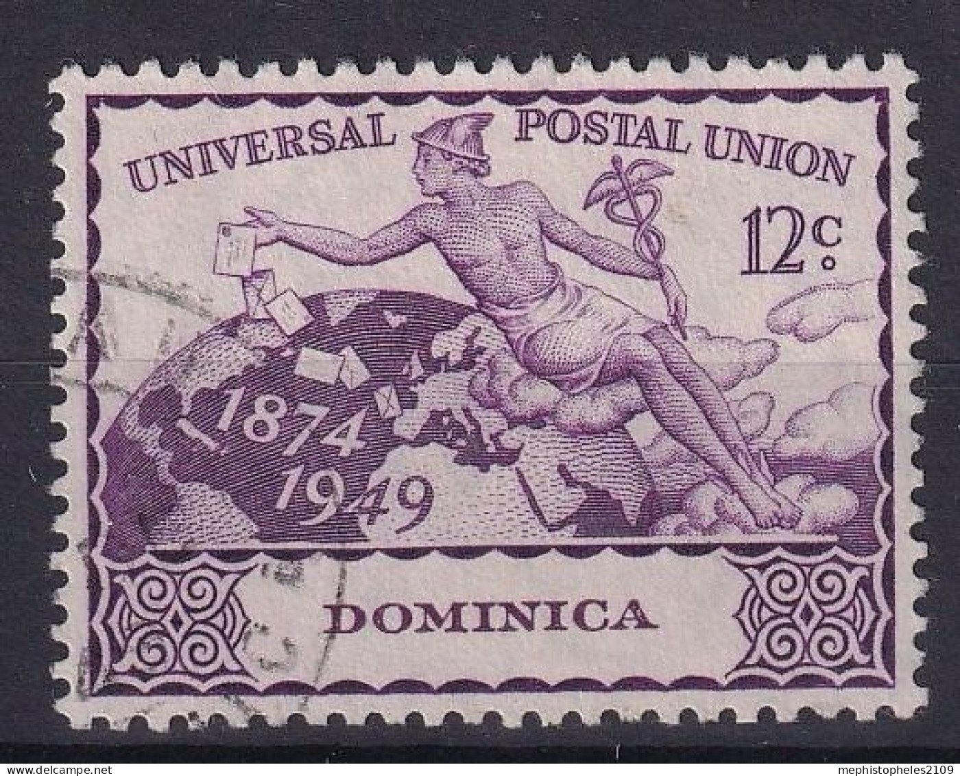  DOMINICA 1949 - Canceled - Sc# 118 - Dominique (...-1978)