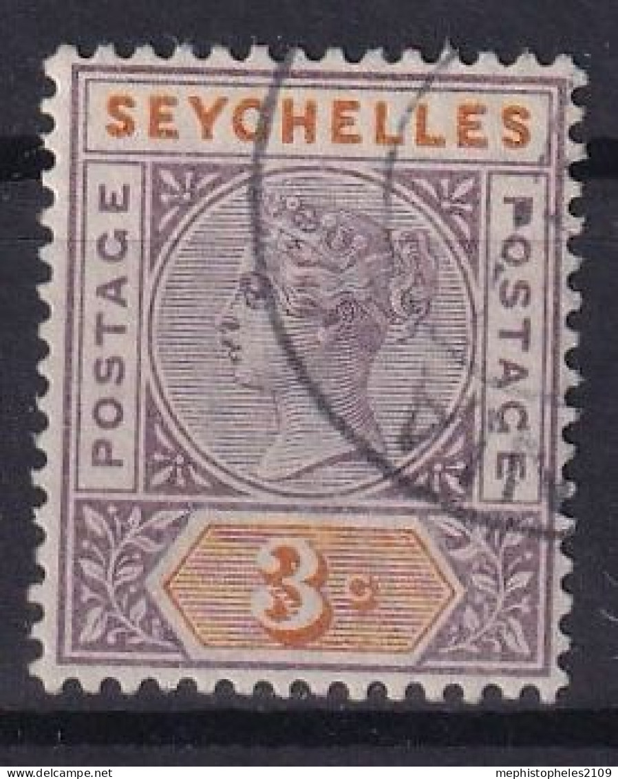 SEYCHELLES 1893 - Canceled - Sc# 3 - Seychellen (...-1976)
