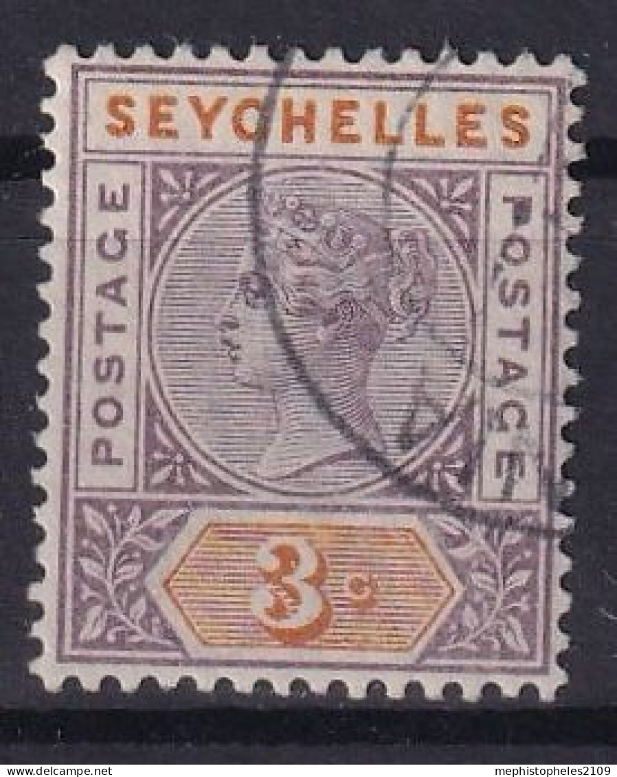 SEYCHELLES 1893 - Canceled - Sc# 3 - Seychelles (...-1976)