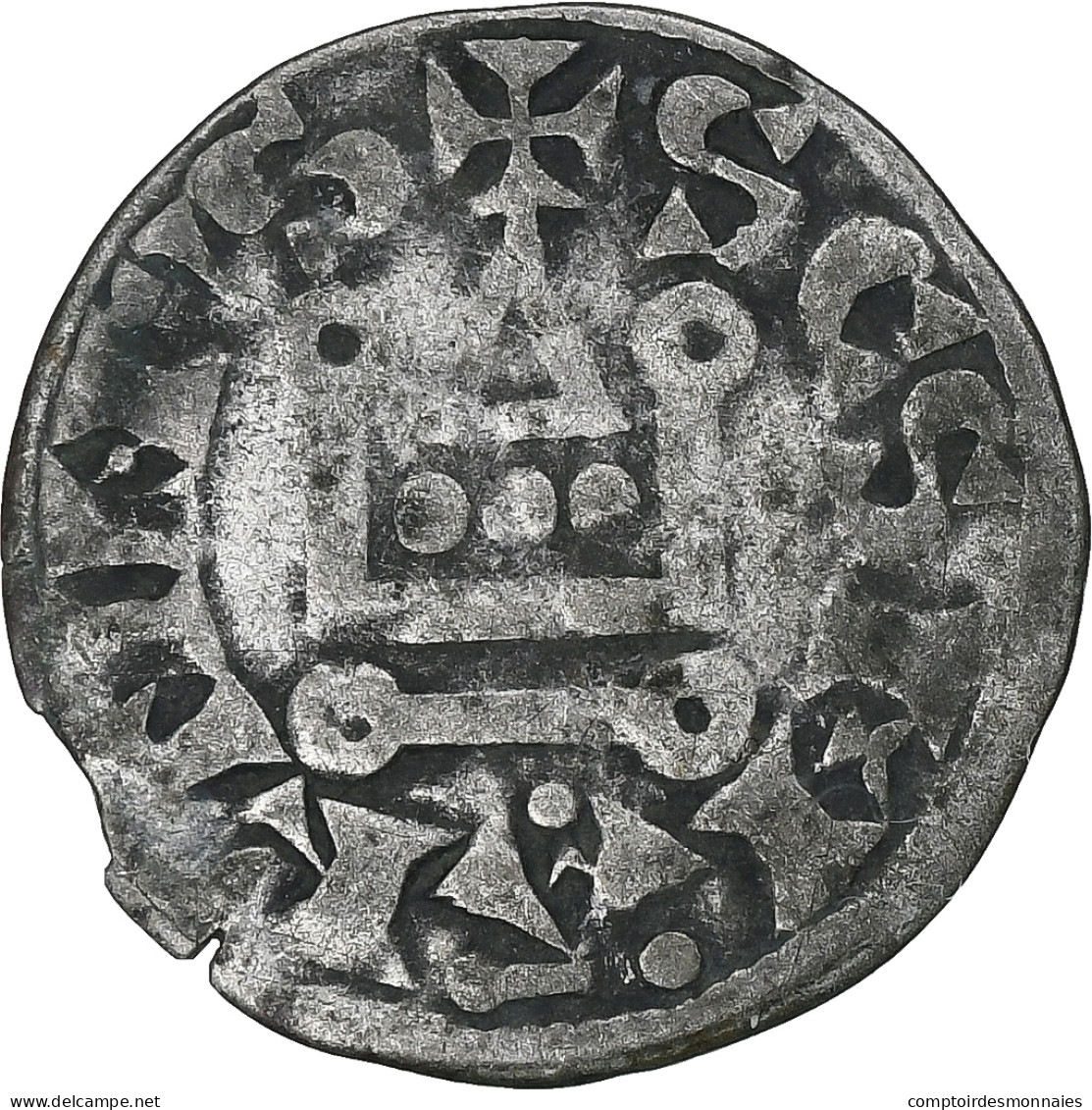 France, Philippe II, Denier, 1180-1223, Saint-Martin De Tours, Argent, TB+ - 1180-1223 Philippe II Augustus