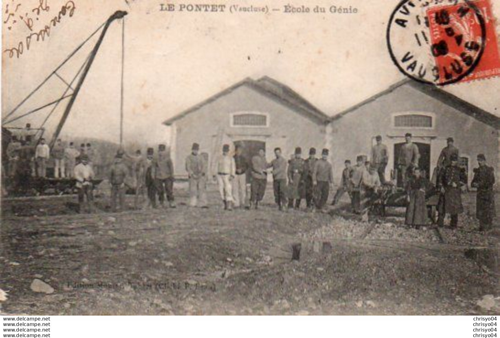 710Ax   84 Le Pontet Ecole Du Genie - Le Pontet