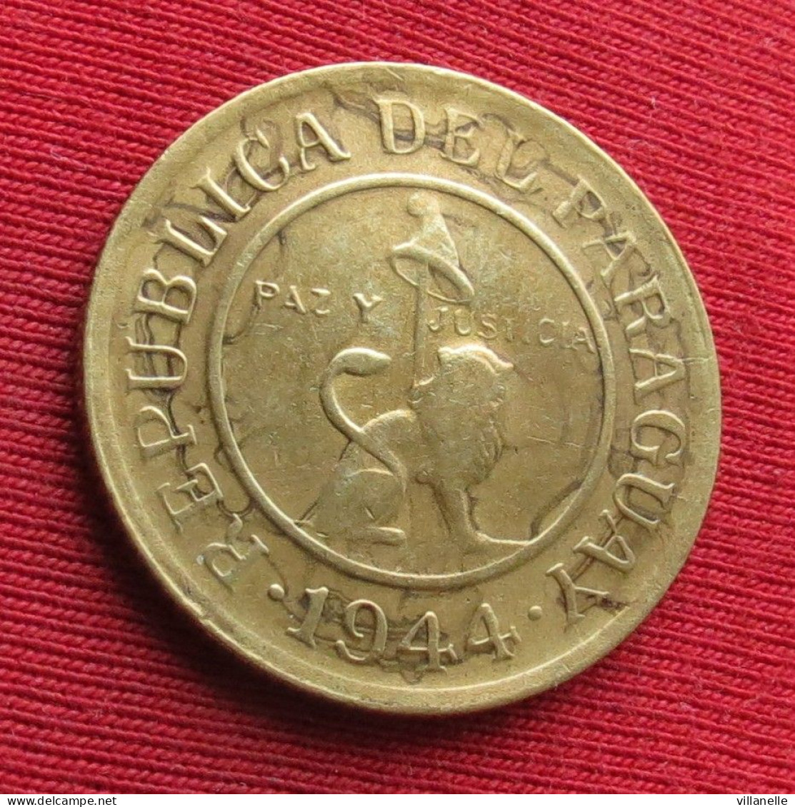 Paraguay 50 Centimos 1944  Paraguai  W ºº - Paraguay