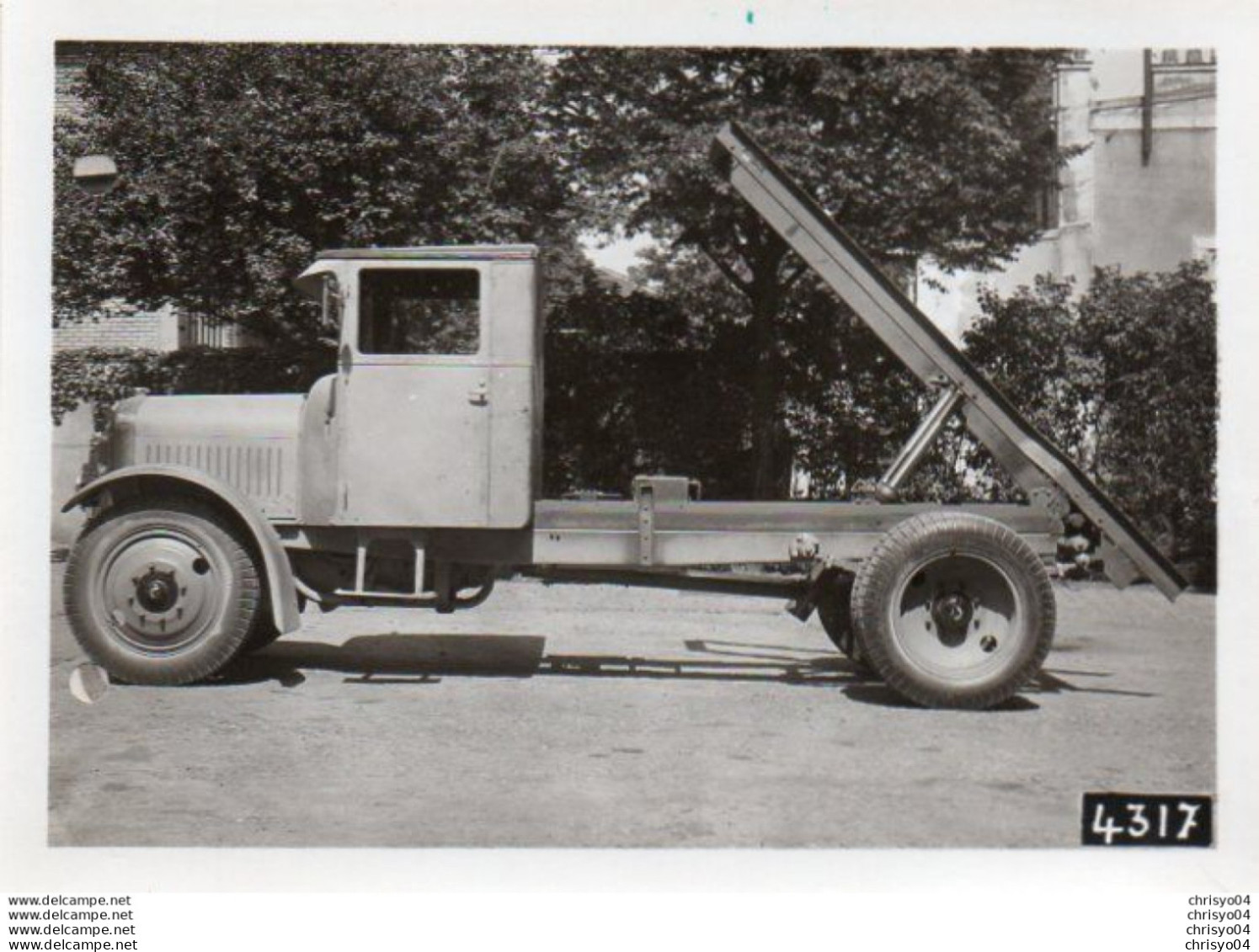 3V9Sm Photo Originale N°10 (17cm X 12.5cm) Tacot Camion Saurer Cabine Et Systéme à Benne Hydraulique - Camions & Poids Lourds