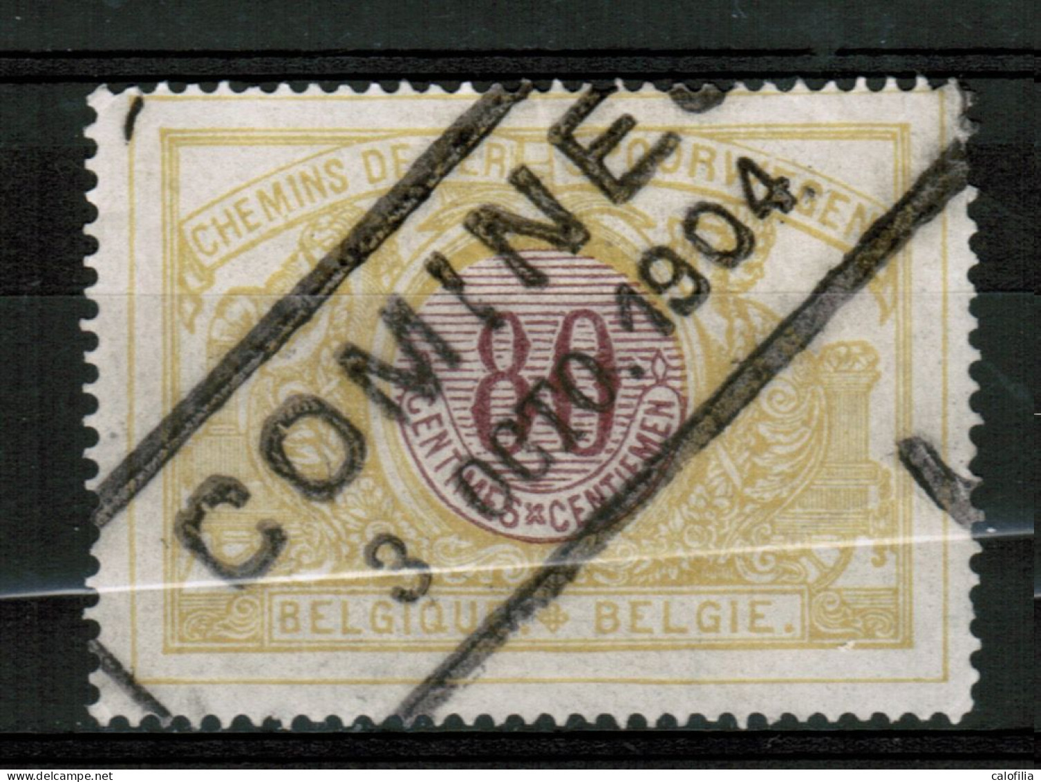 Chemins De Fer TR 39, Obliteration Centrale,COMINES - Used