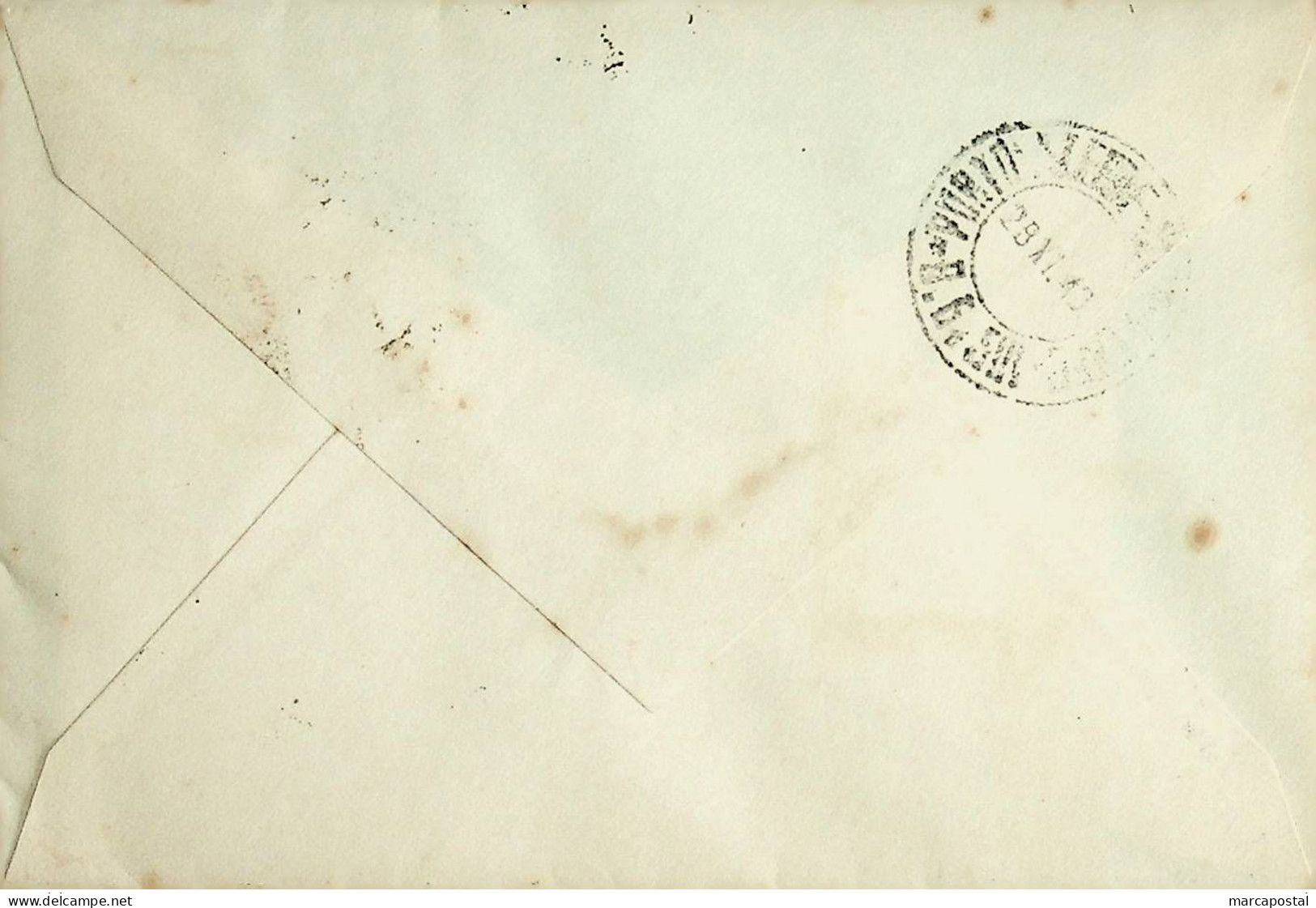 1940 Brasil / Brazil VASP 1.º Voo Postal / First Postal Flight São Paulo - Porto Alegre - Airmail