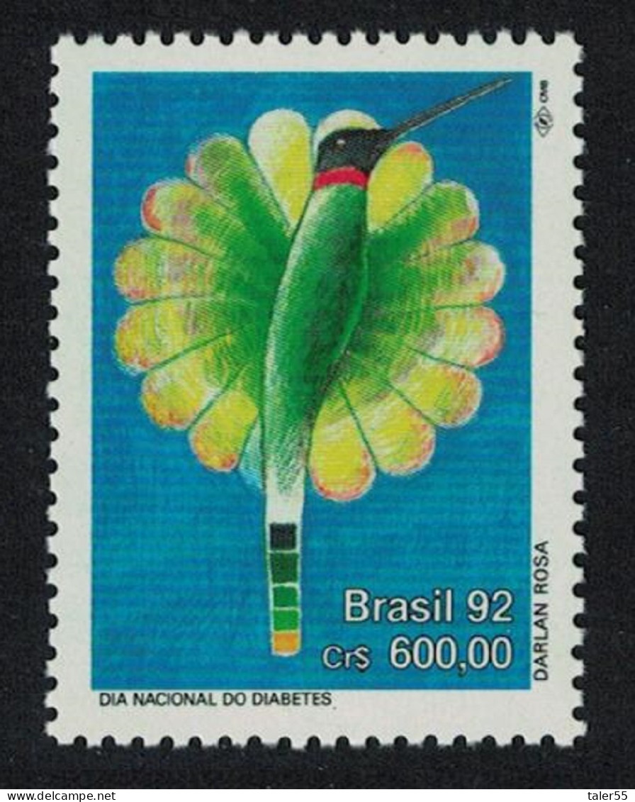 Brazil Hummingbird Def 1992 Def SG#2547 - Usados