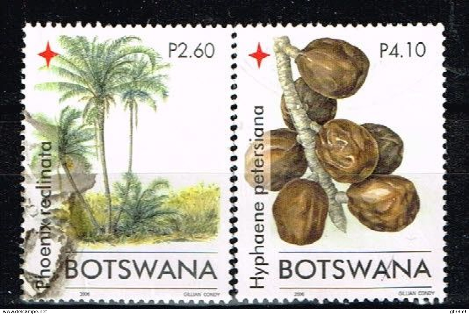 BOTSWANA / Oblitérés/Used / 2006 - Noel / Arbres - Botswana (1966-...)