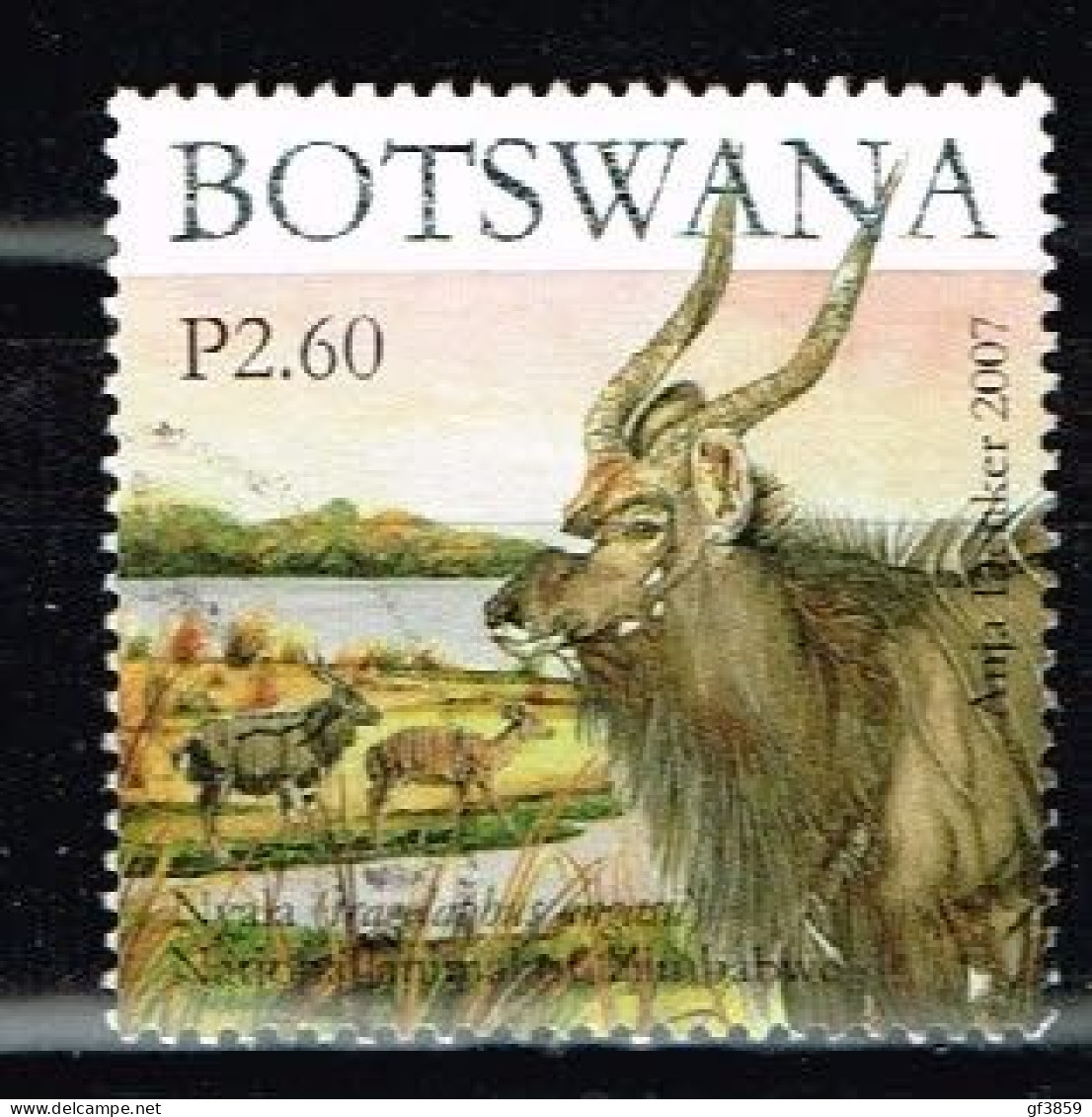 BOTSWANA / Oblitérés/Used / 2007 - Sapoa / Mammifère - Botswana (1966-...)