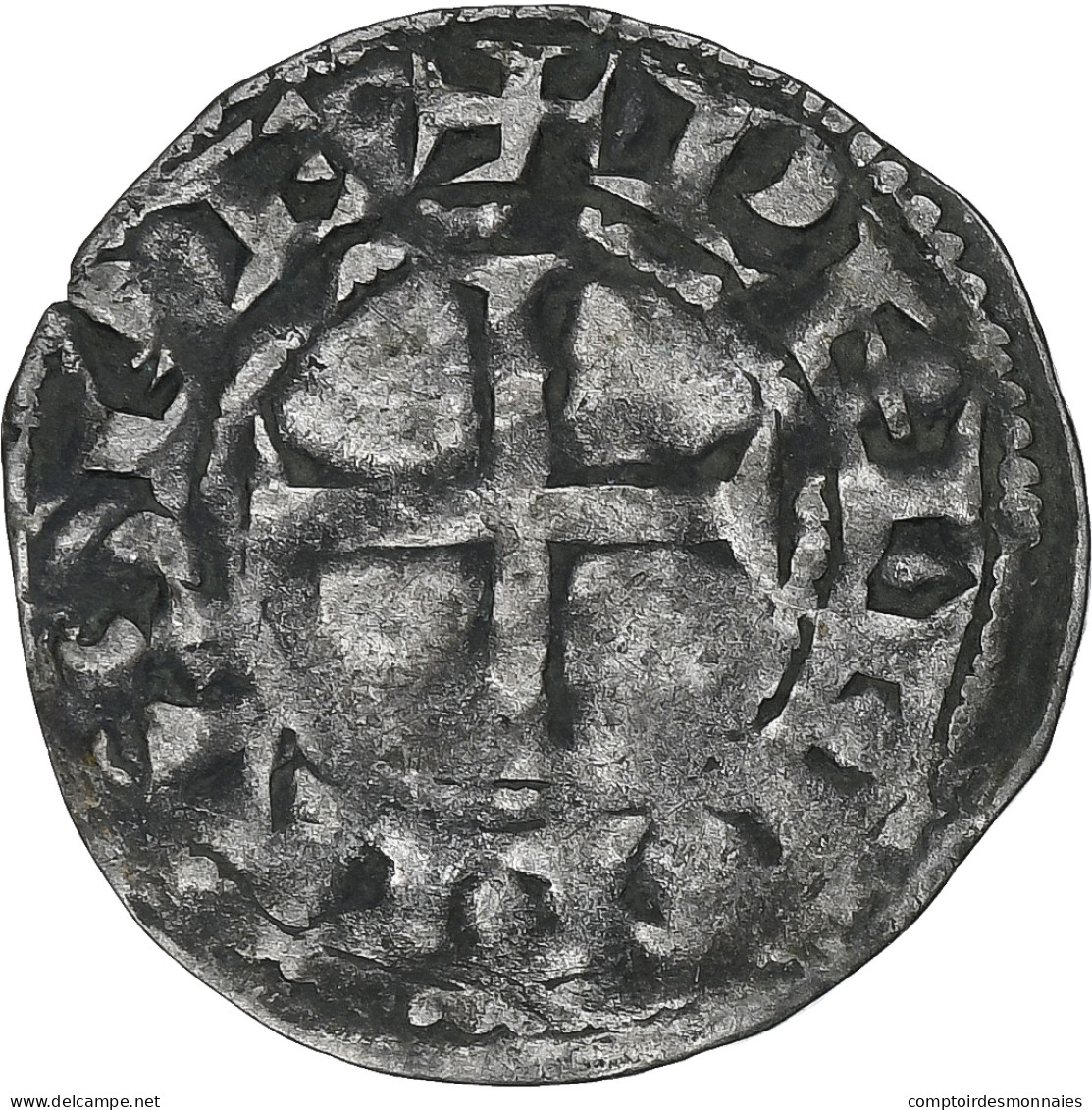 France, Philippe II, Denier, 1180-1223, Saint-Martin De Tours, Argent, TB - 1180-1223 Filips II Augustus