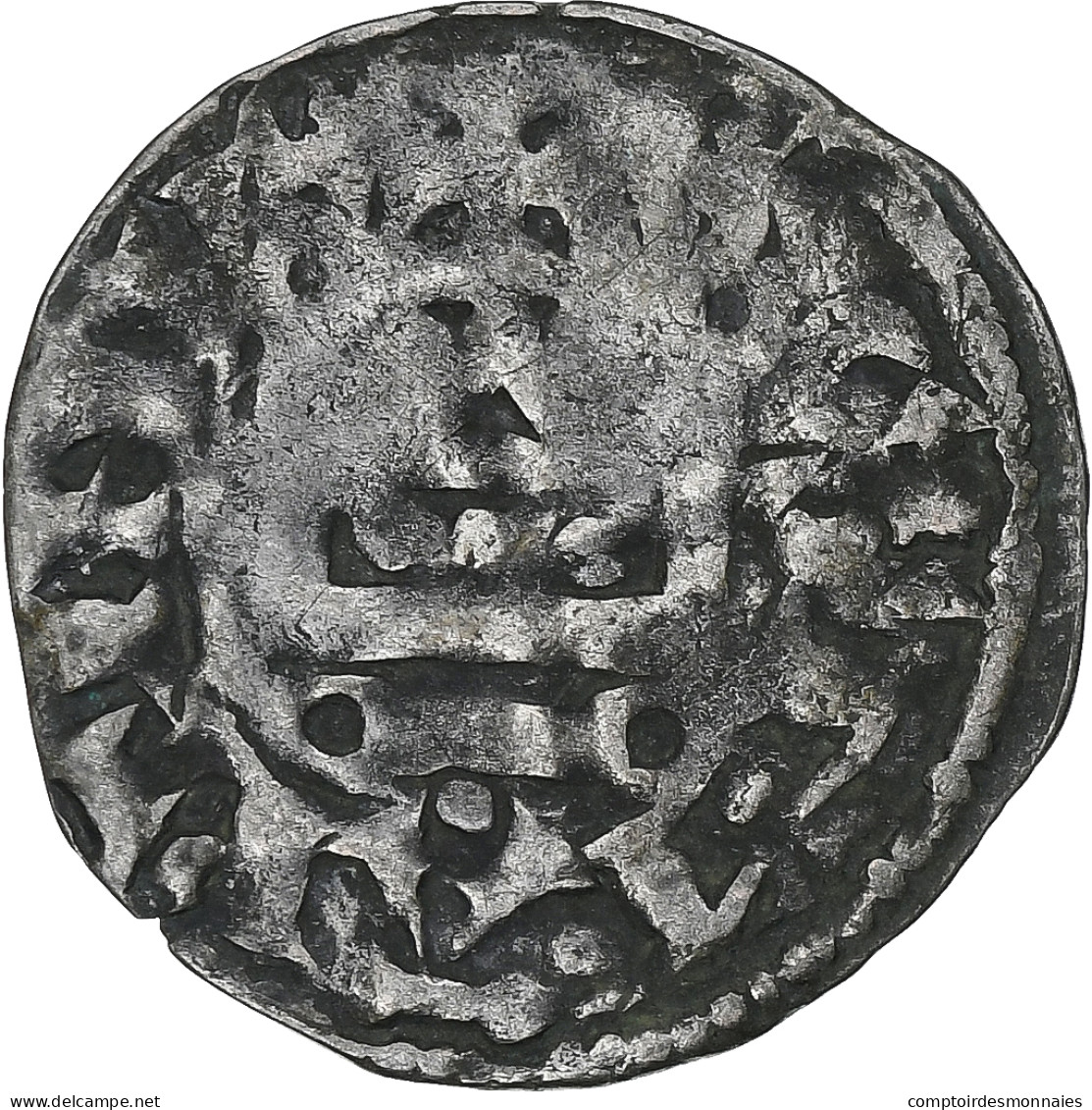 France, Philippe II, Denier, 1180-1223, Saint-Martin De Tours, Argent, TB - 1180-1223 Philipp II. August 