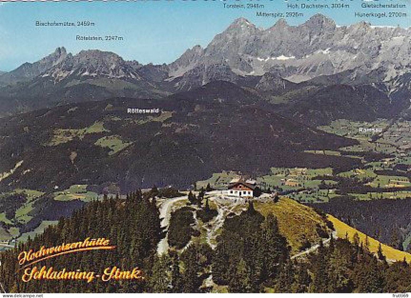 AK 202538 AUSTRIA - Schladming - Hochwurzenhütte - Schladming