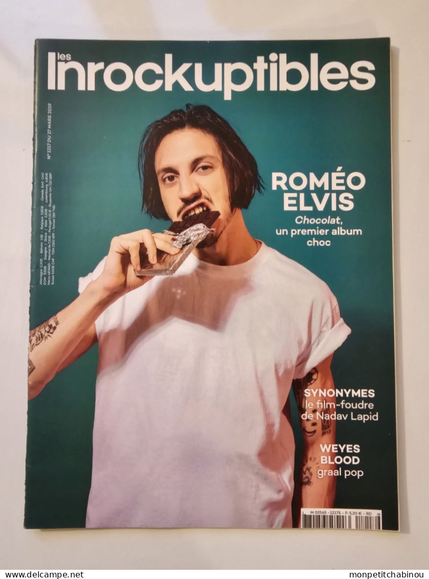 Magazine LES INROCKUPTIBLES N°1217 (Du 27 Mars 2019) - Política