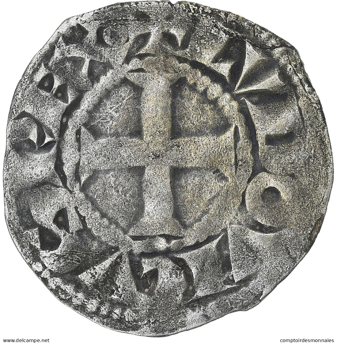 France, Louis VIII-IX, Denier Tournois, 1223-1244, Billon, TB+, Duplessy:187 - 1223-1226 Ludwig VIII. Der Löwe