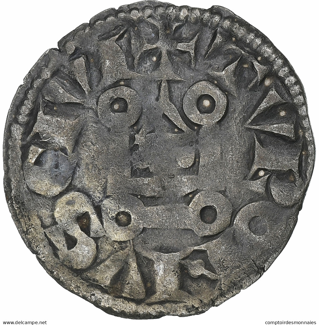 France, Louis VIII-IX, Denier Tournois, 1223-1244, Billon, TTB, Duplessy:187 - 1223-1226 Ludwig VIII. Der Löwe