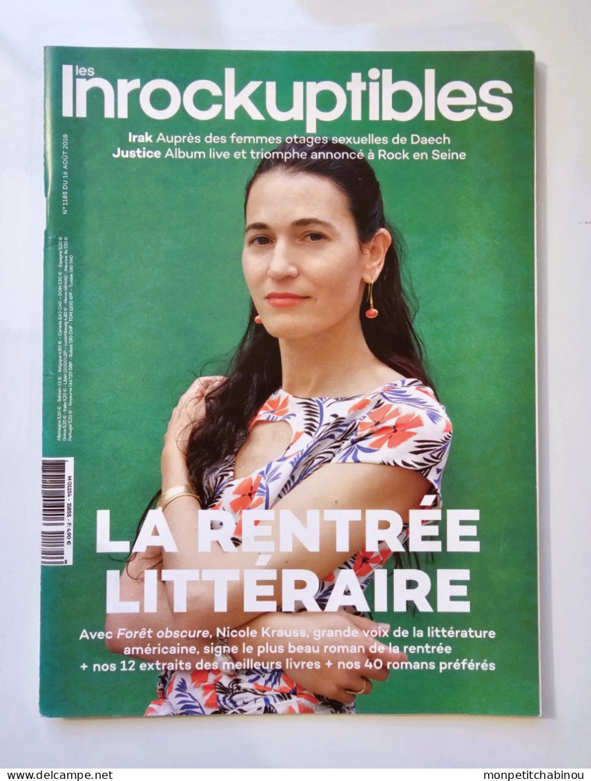 Magazine LES INROCKUPTIBLES N°1185 (Du 16 Août 2018) - Política