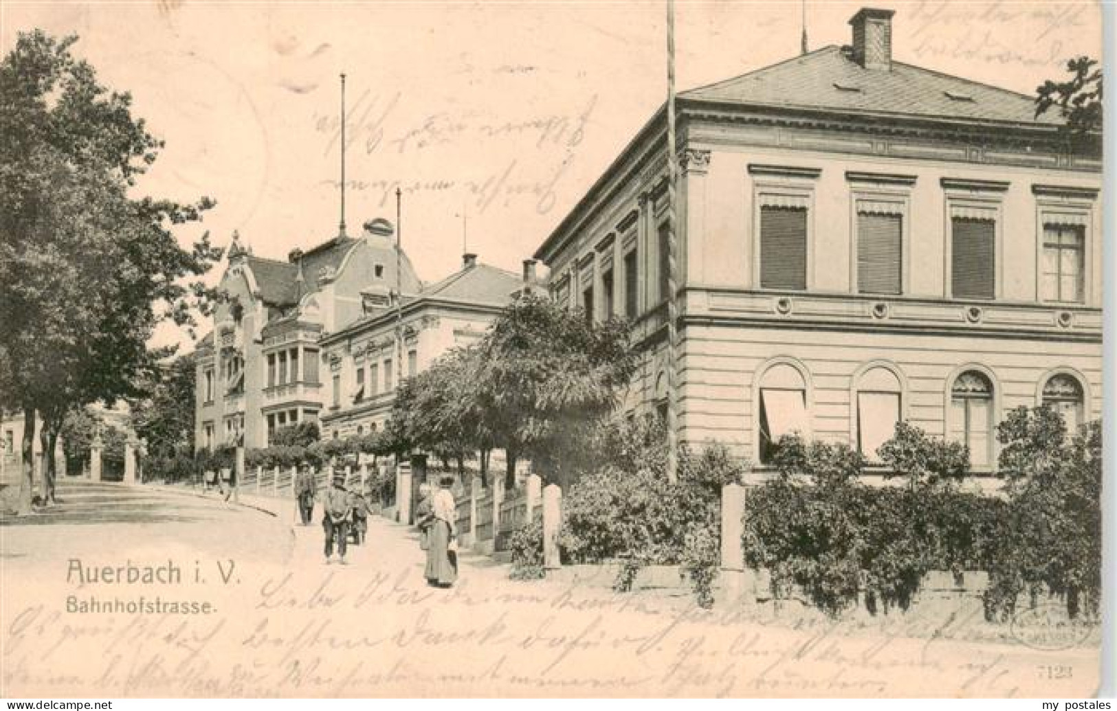 73958310 Auerbach__Vogtland Bahnhofstrasse - Auerbach (Vogtland)