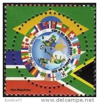 Brazil 2010 - Fifa World Cup South Africa 2010 Mnh - 2010 – África Del Sur