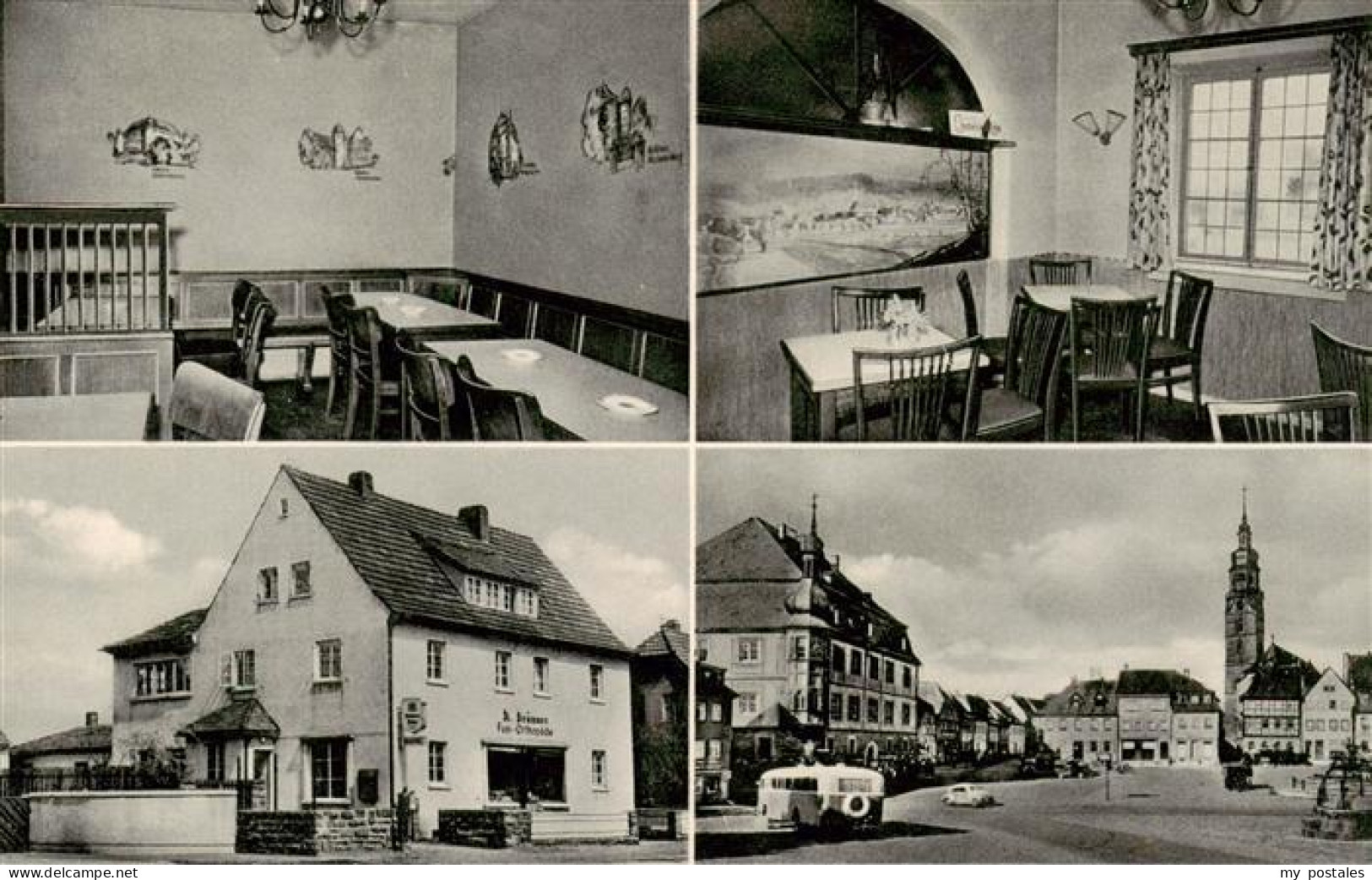 73878030 Koenigshofen Bad Fraenkische Bier- Und Weinstube Ortszentrum Kirche Koe - Bad Königshofen